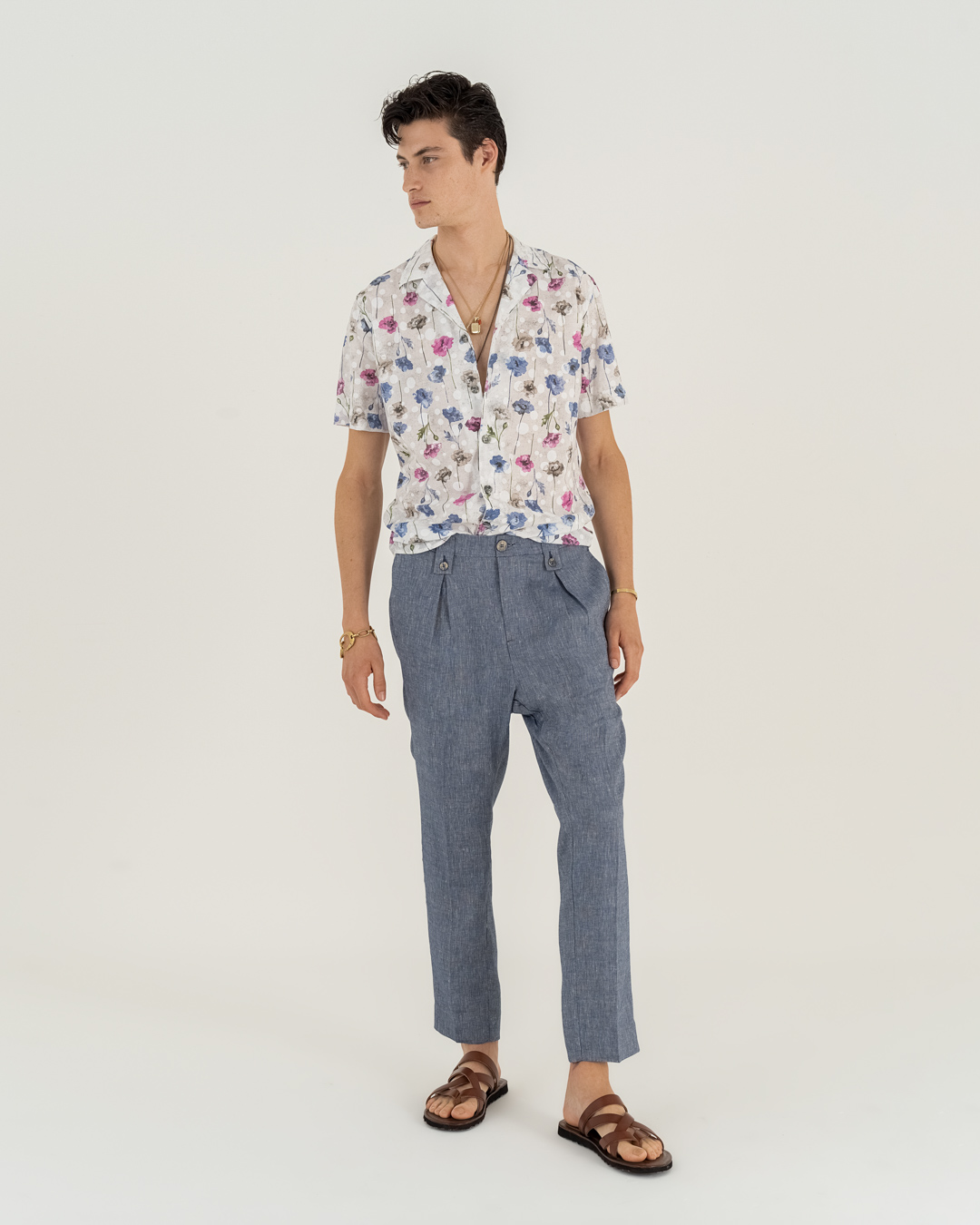 Neill Katter Camicia Floreale Pois Vendita