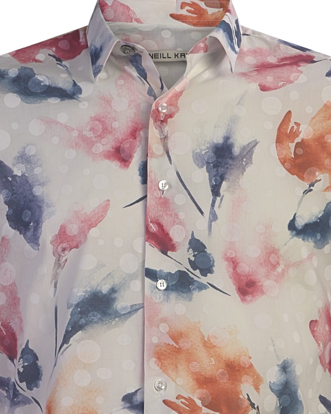 Neill Katter Camicia Paintstrokes Eleganza Presa