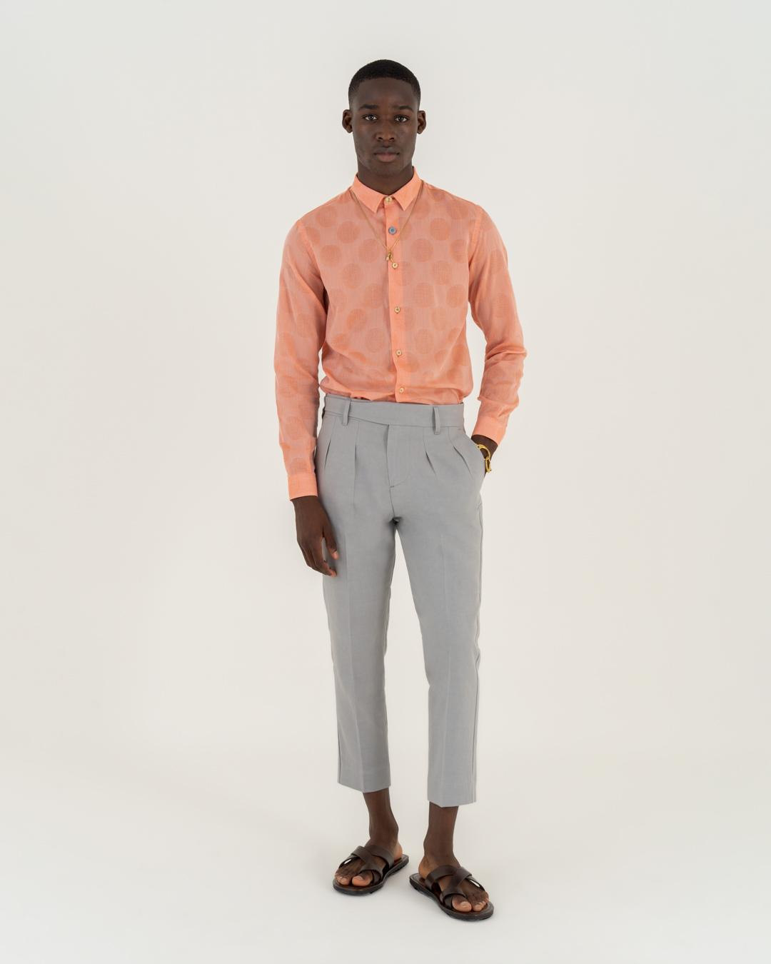 Neill Katter Camicia Rose Dotty Delight In Vendita