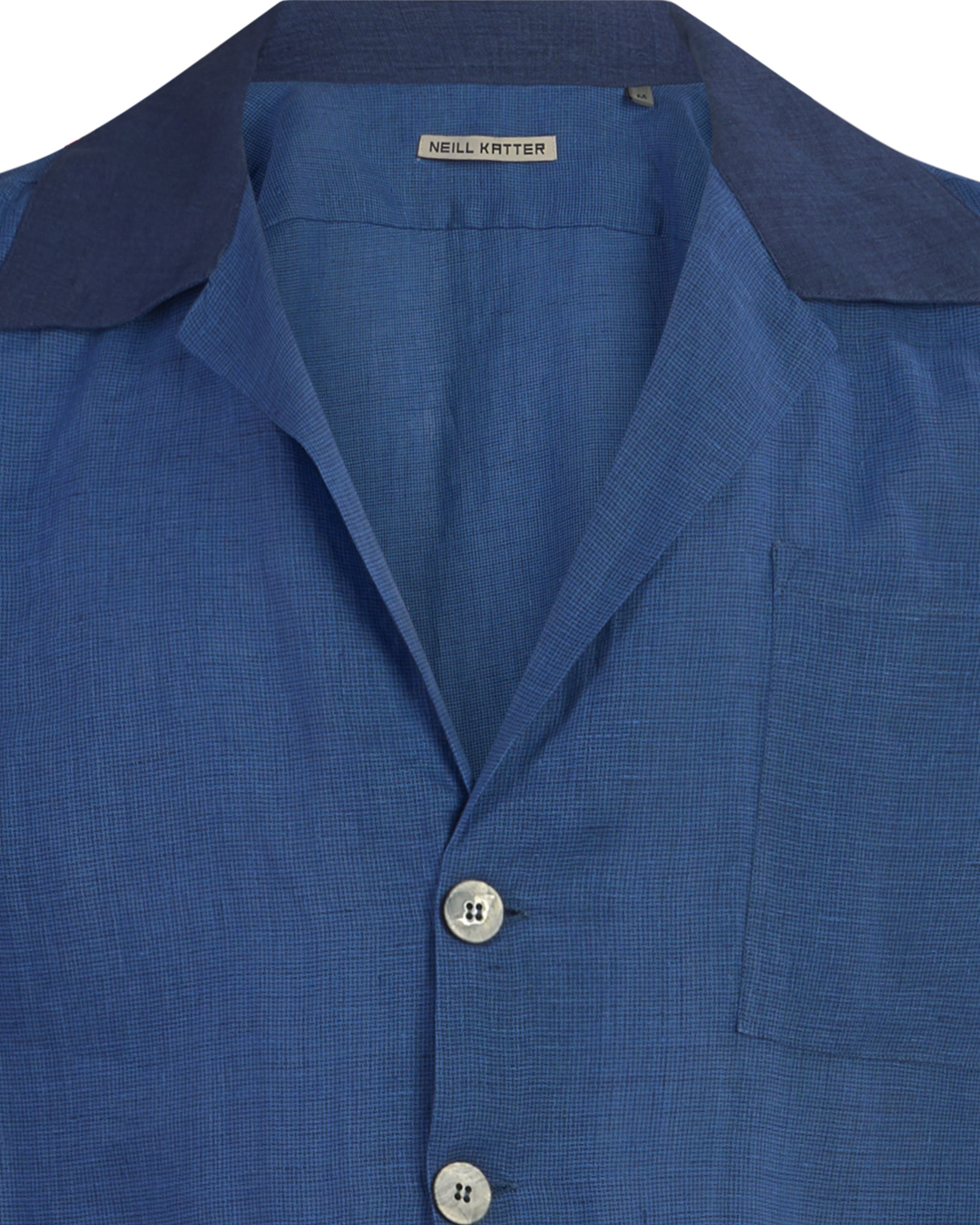 Neill Katter Giacca Camicia Eleganza di Lino Consegna Veloce