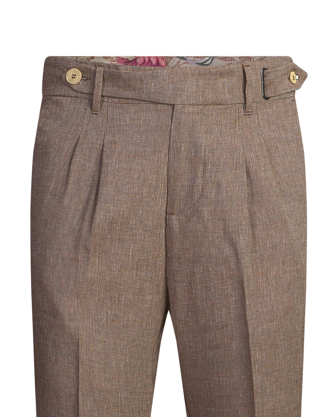 Neill Katter Pantalone Eleganza di Lino Prezzo Ridotto