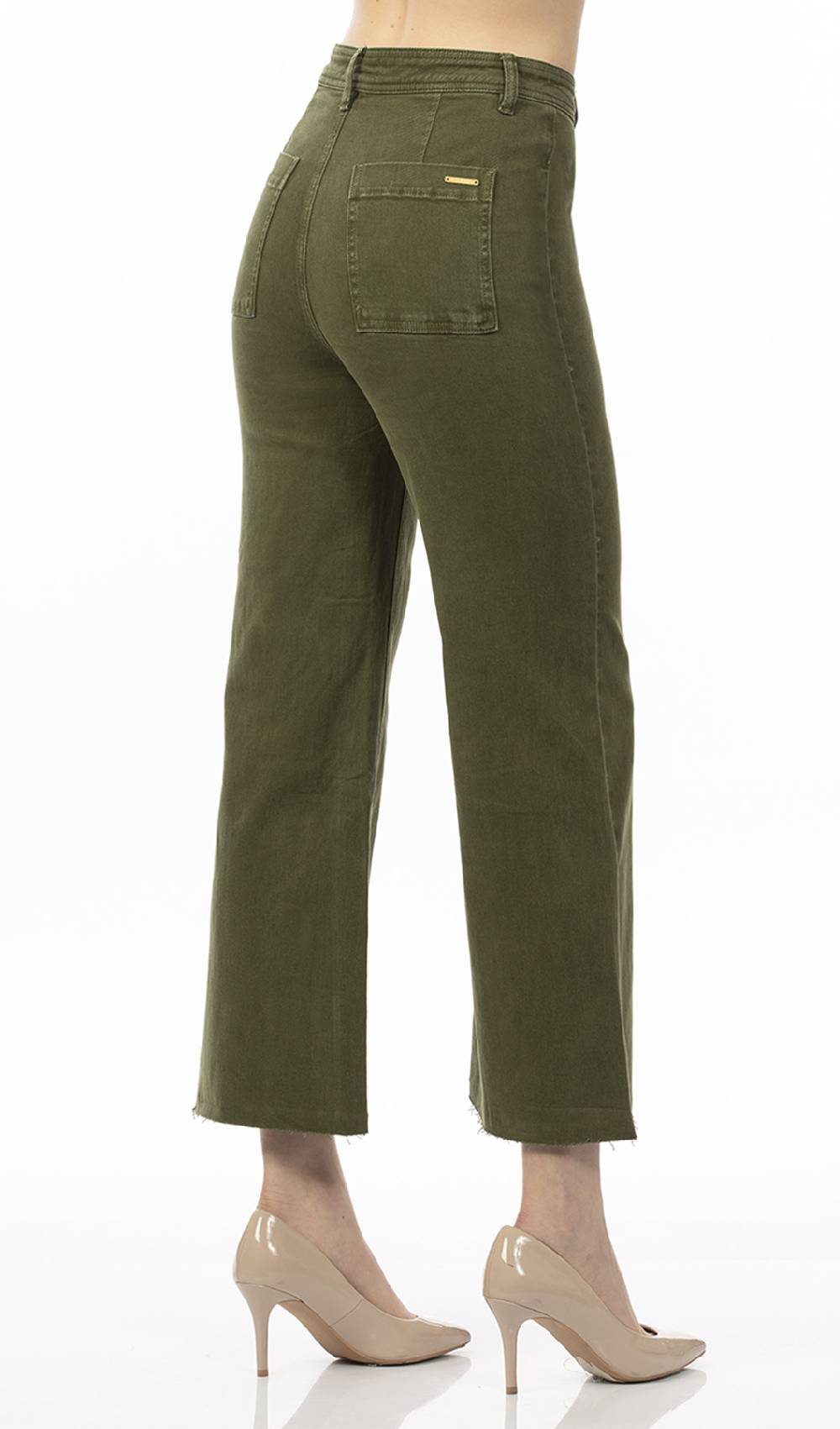 Koralline JEANS IN DENIM COLORATO Consegna Veloce