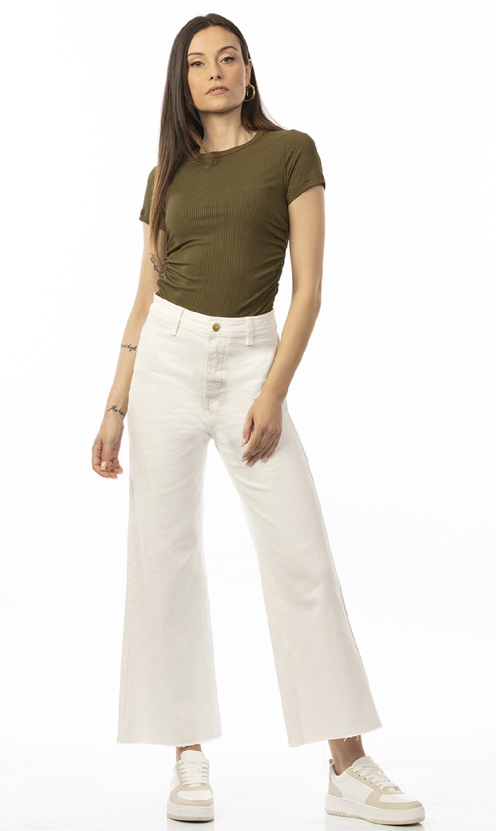 Koralline JEANS IN DENIM COLORATO Consegna Veloce