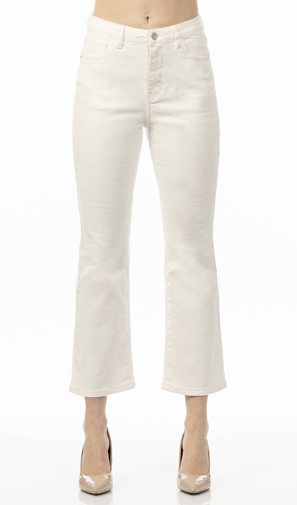 Koralline JEANS IN DENIM COLORATO Presa