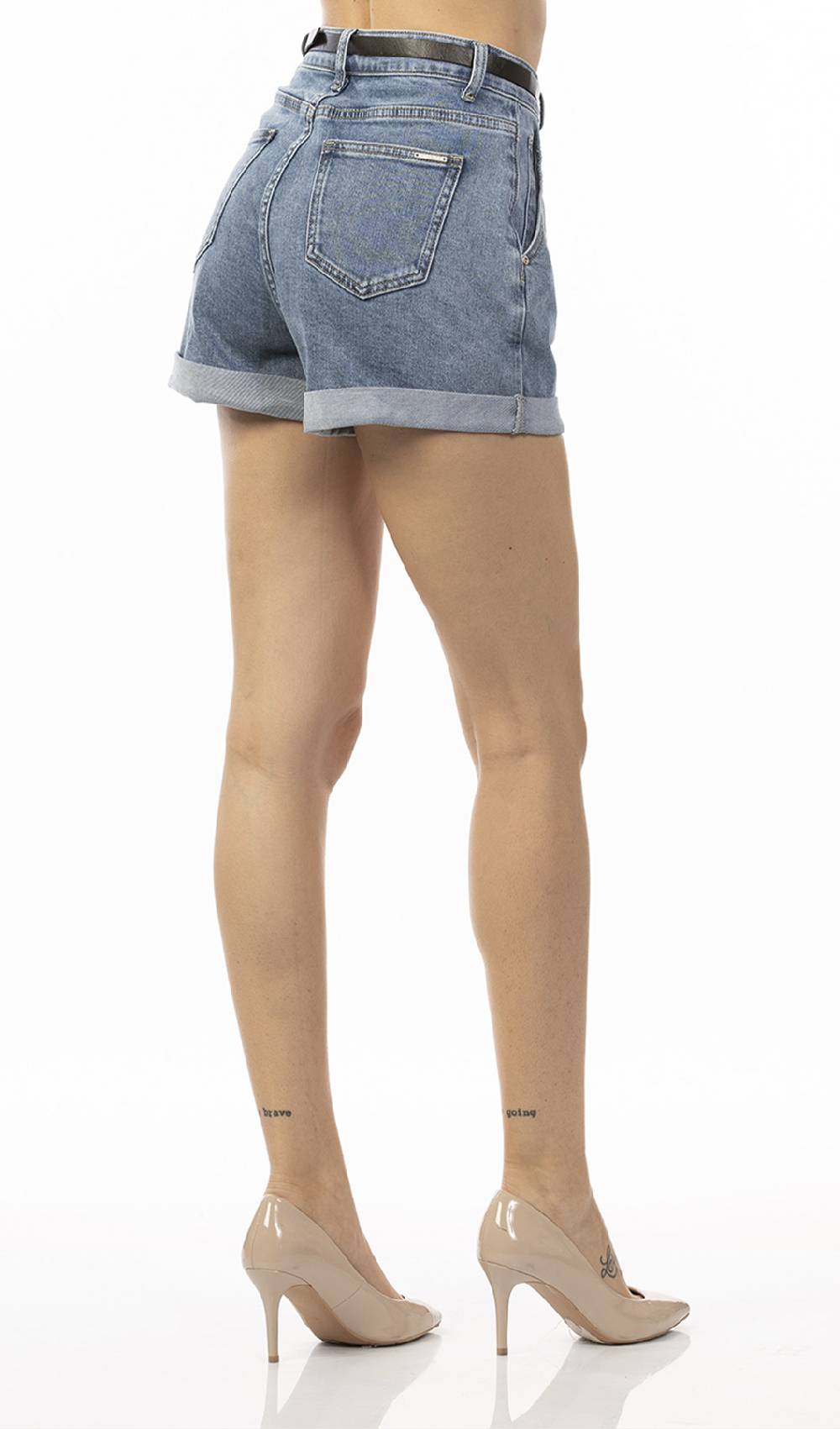 Koralline SHORTS IN DENIM CON CINTURA 2025