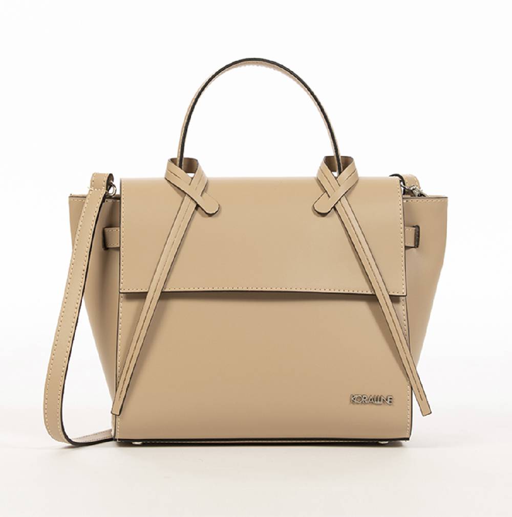 Koralline BORSA IN PELLE CON LACCETTI AL MANICO Negozi Online