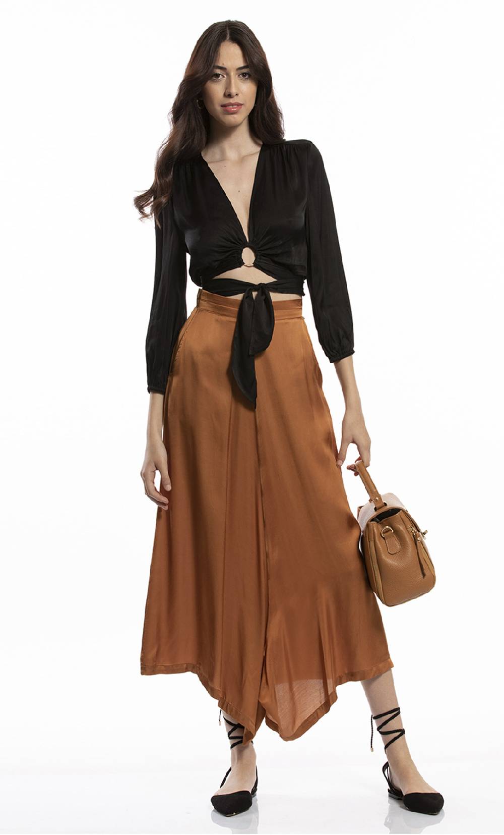 Koralline BAULETTO IN PELLE CON ZIP LATERALE Economico