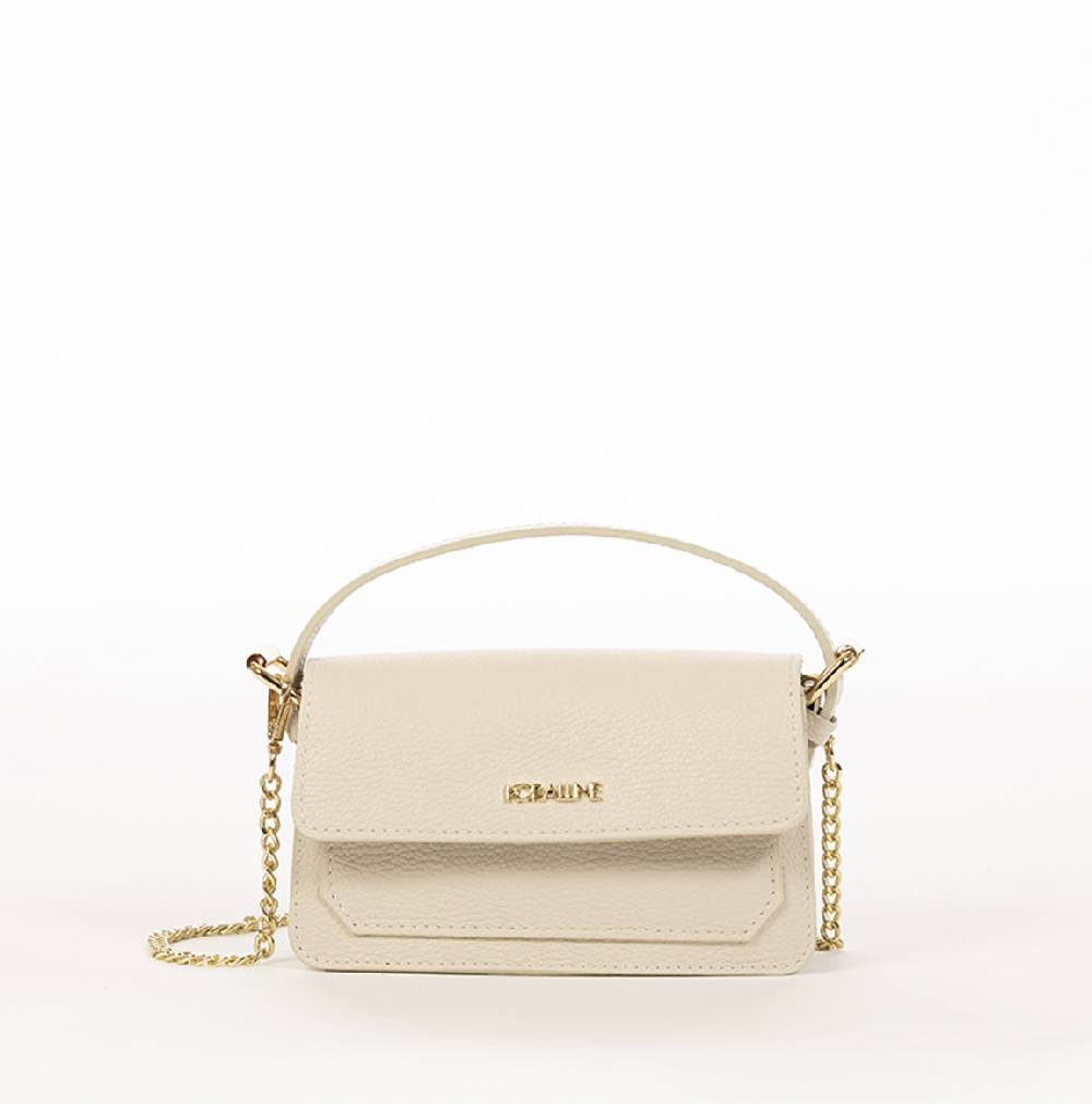 Koralline POCHETTE IN PELLE CON CATENA TRACOLLA Saldi