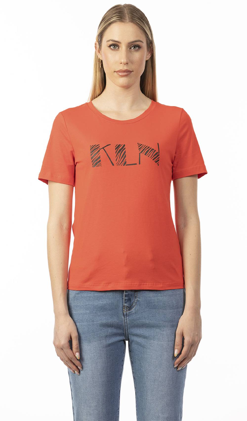 Koralline T-SHIRT CON LOGO ZEBRATO Offerta