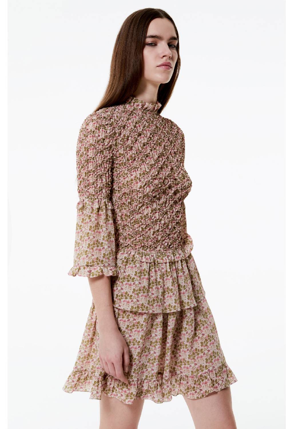 ﻿Kristina Ti GINEVRA - Ruffle dress Poem In Vendita