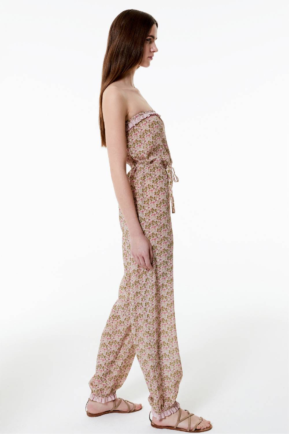 Kristina Ti SONIA - Silk jumpsuit Poem Saldi