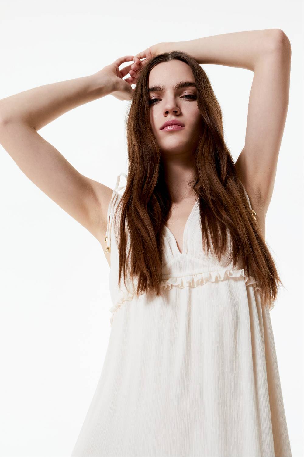 Kristina Ti FLAVIA - Long dress Sorbet Vendita Calda