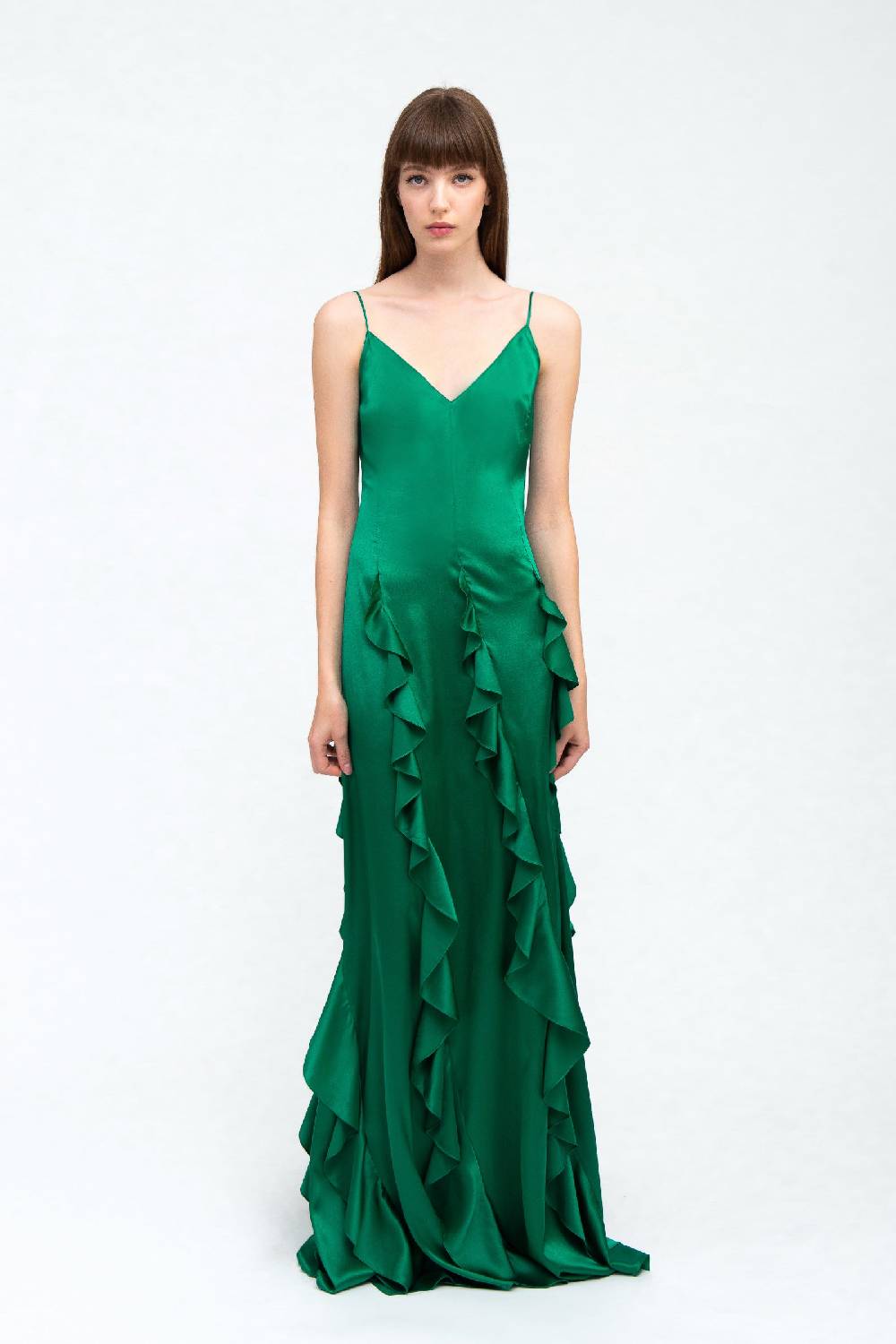 Kristina Ti FLORA - Long silk dress