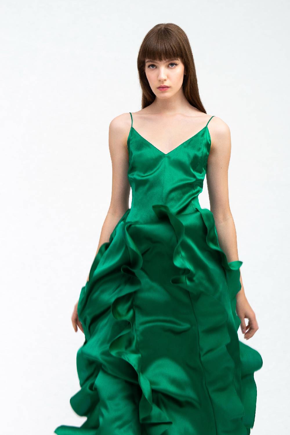 Kristina Ti FLORA - Long silk dress Saldi Di Fabbrica