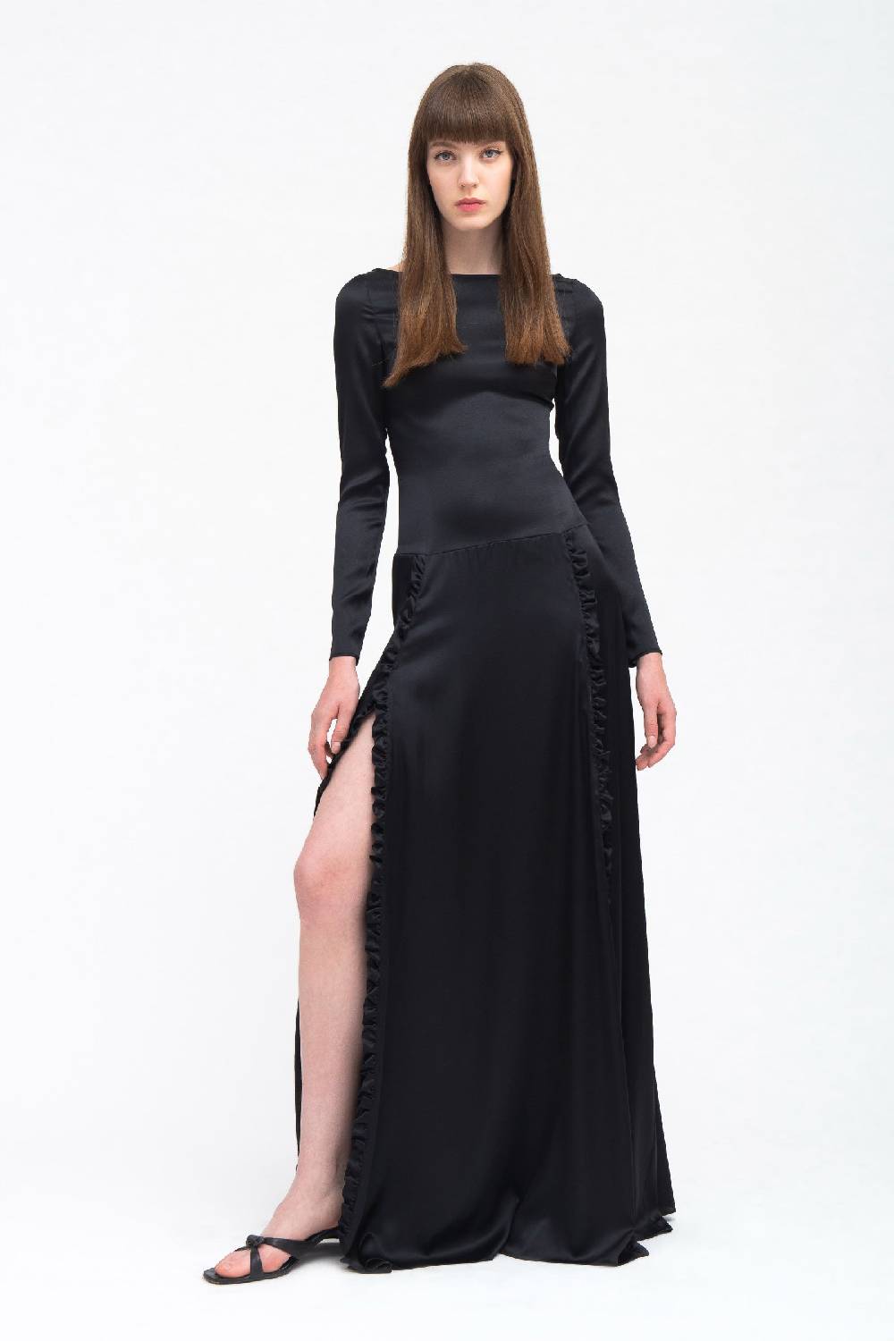 Kristina Ti NOCTURNA - Long silk dress Nuova