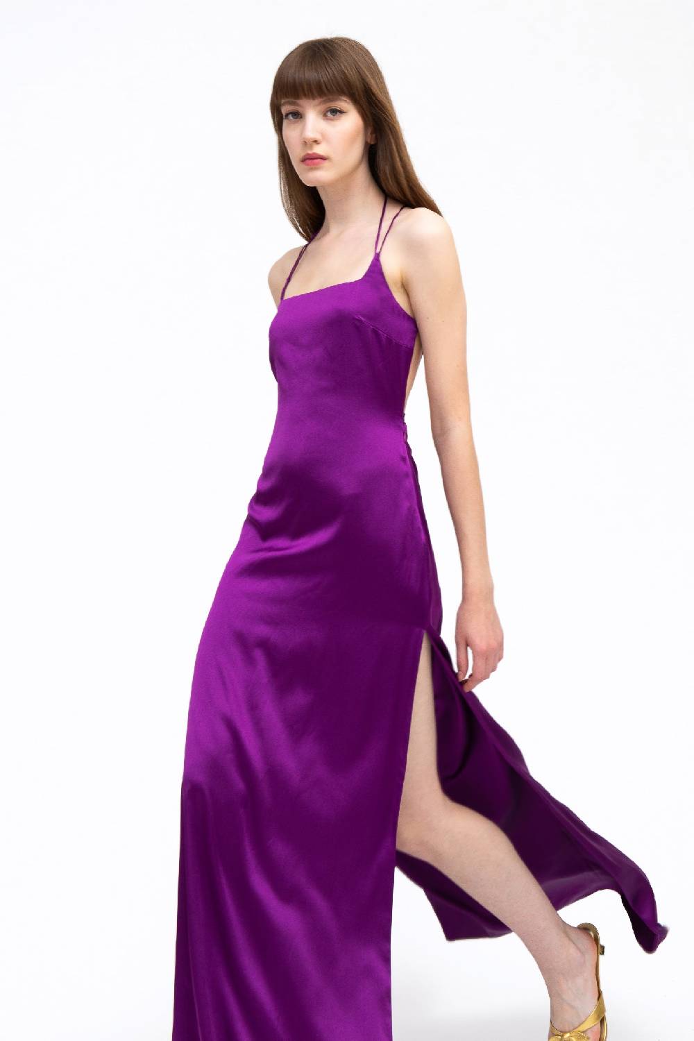 Kristina Ti VIOLANTE - Long silk dress Moda