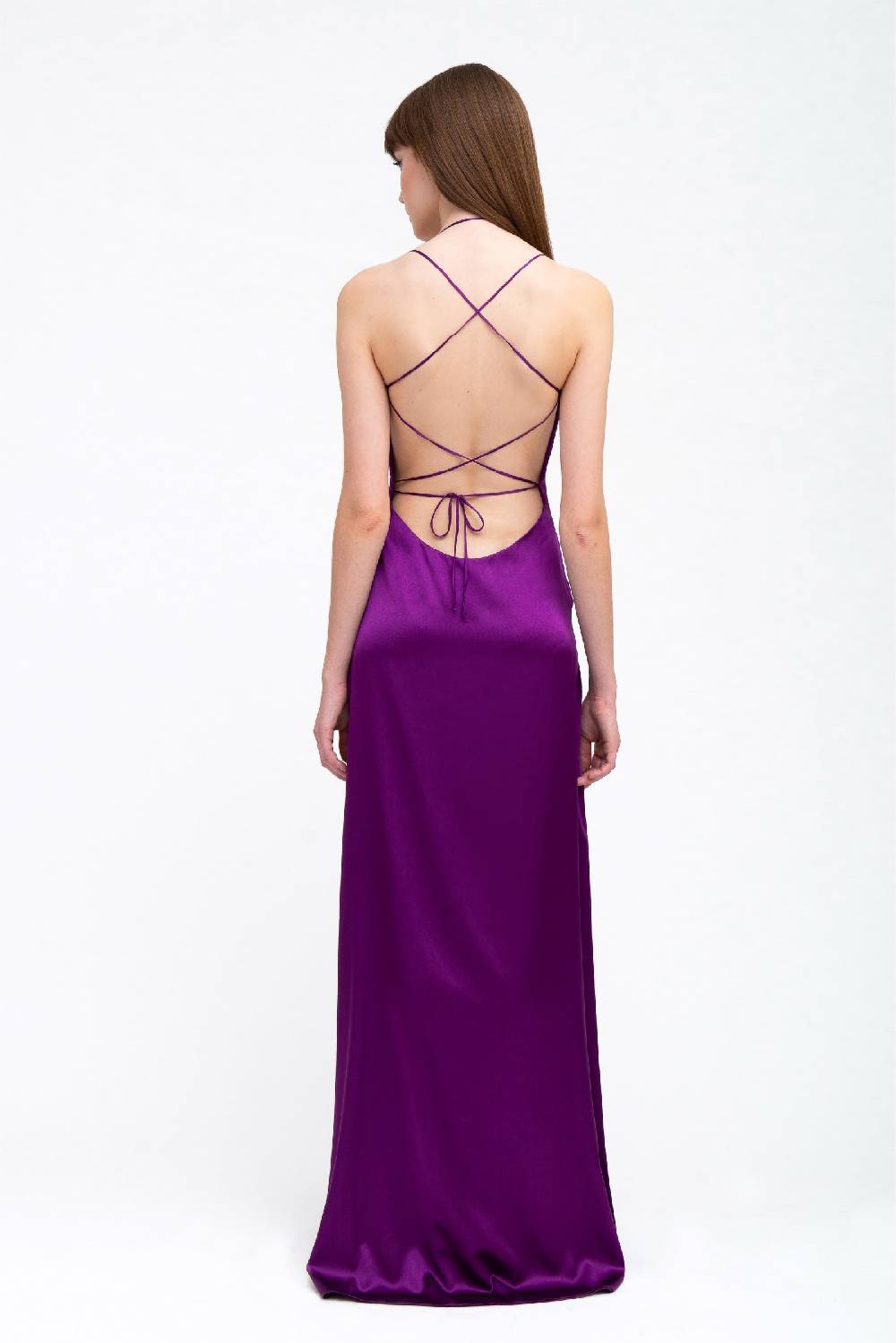 Kristina Ti VIOLANTE - Long silk dress Moda