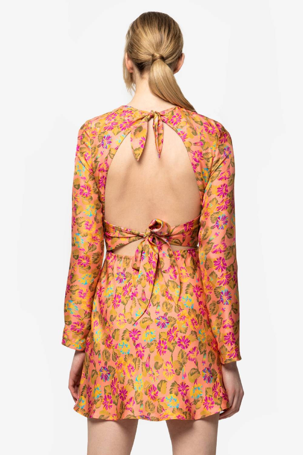 Kristina Ti COLETTE - Mini dress with jewel collar Qualità