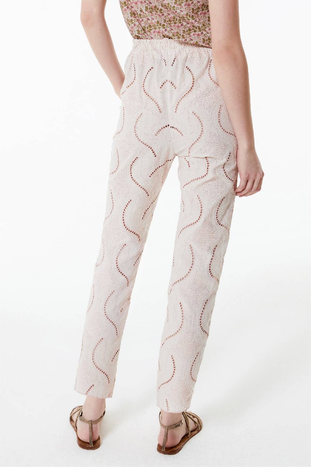 Kristina Ti MARLENE - Cotton trousers Innocence Soddisfazione Garantita