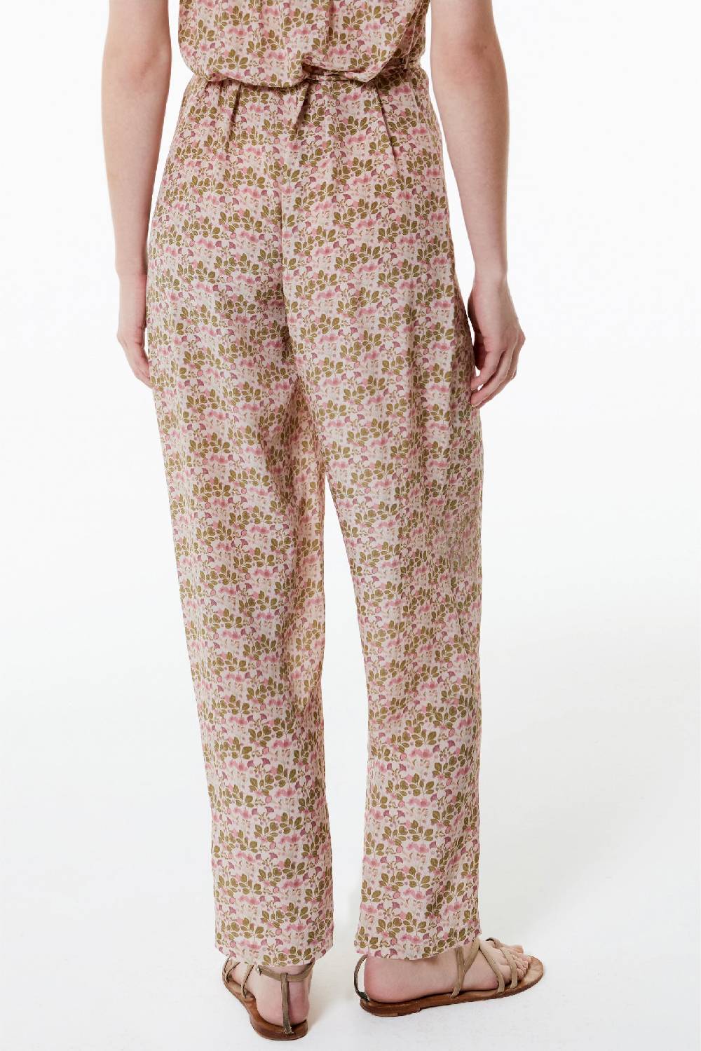 Kristina Ti JULIE - Silk trousers Poem Affare Del Giorno
