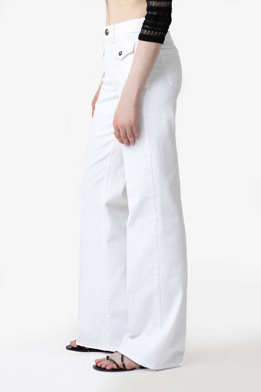 Kristina Ti MARTA - White flared jeans Affare Del Giorno