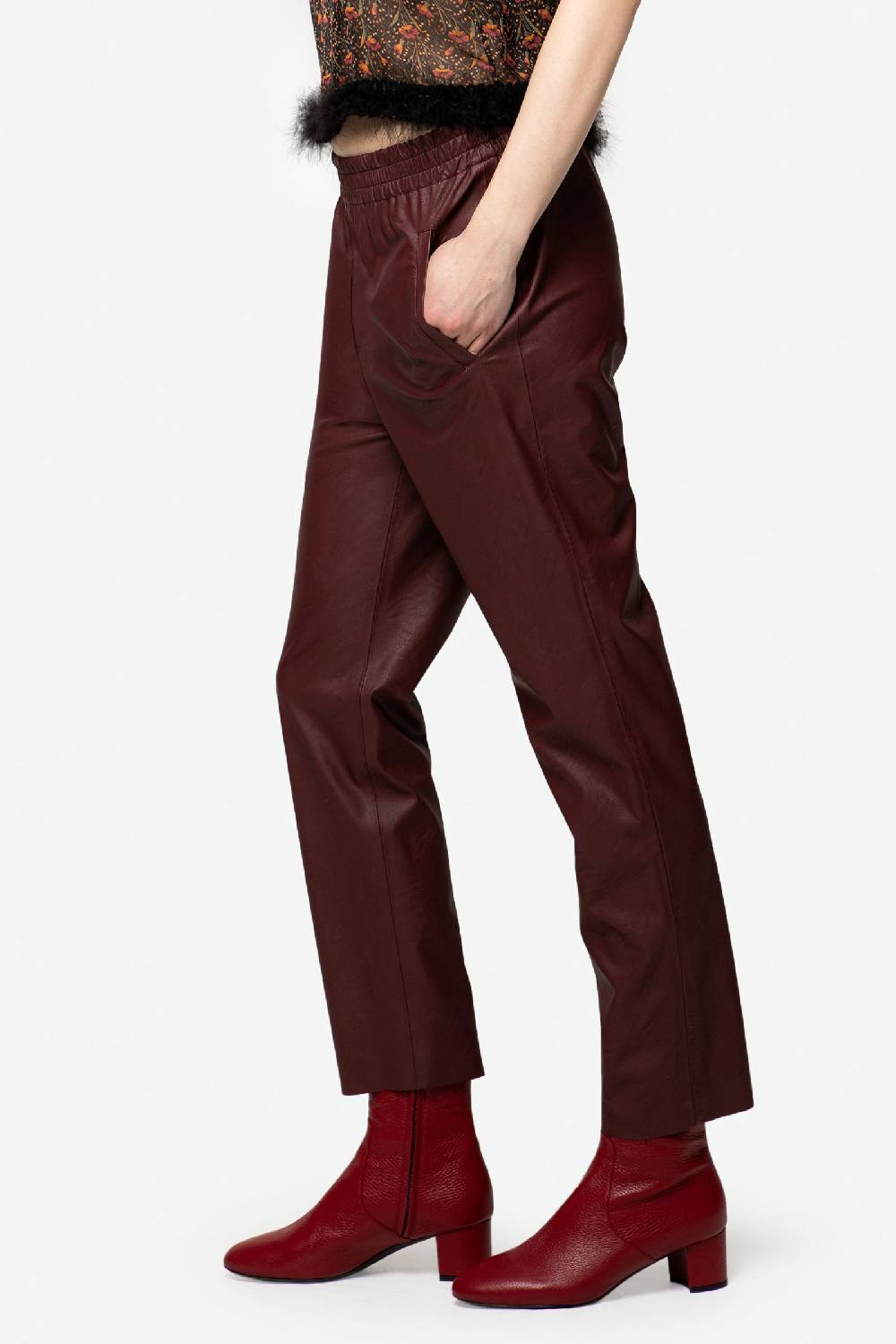 Kristina Ti ALDA - Eco-leather jogger Eccentric Online