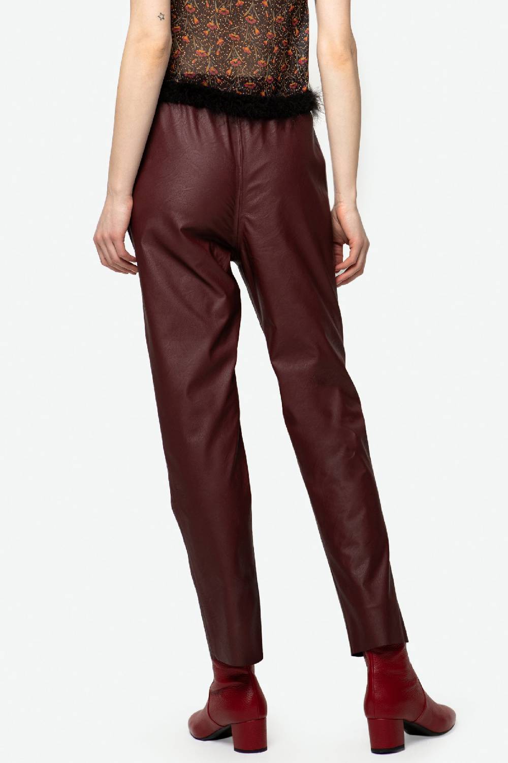 Kristina Ti ALDA - Eco-leather jogger Eccentric Online