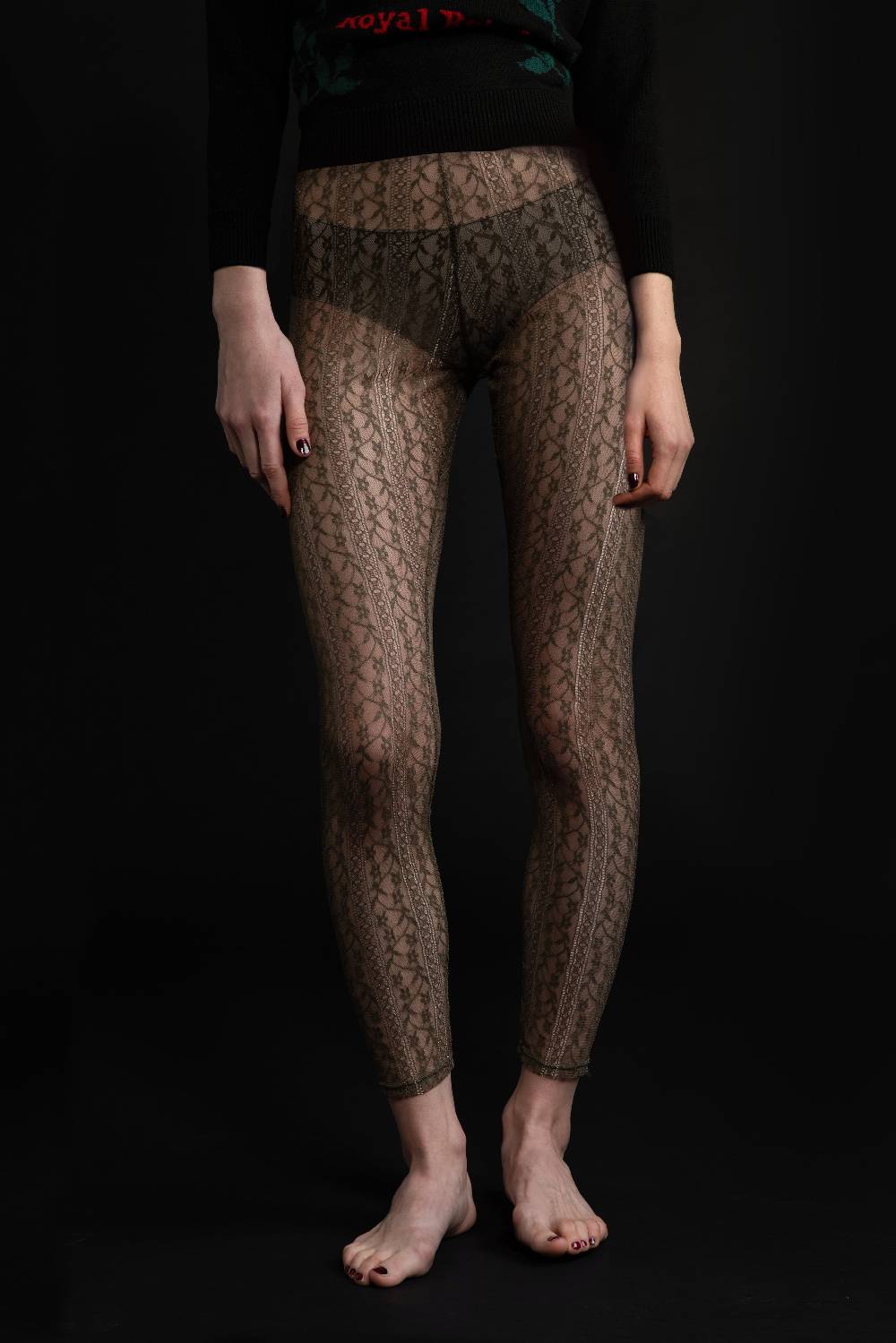 Kristina Ti LUDMILLA - Lace leggings 2025