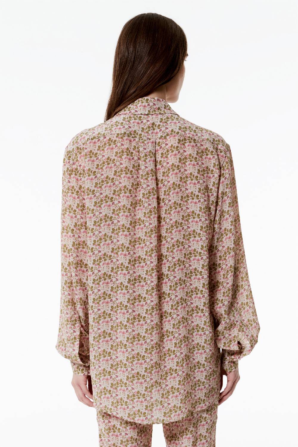 Kristina Ti OLIMPIA - Men's silk shirt Poem Sconto