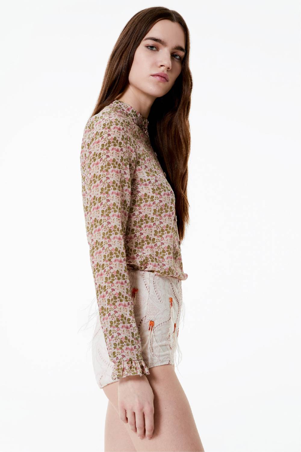 Kristina Ti LIVIA - Silk shirt Poem Economico
