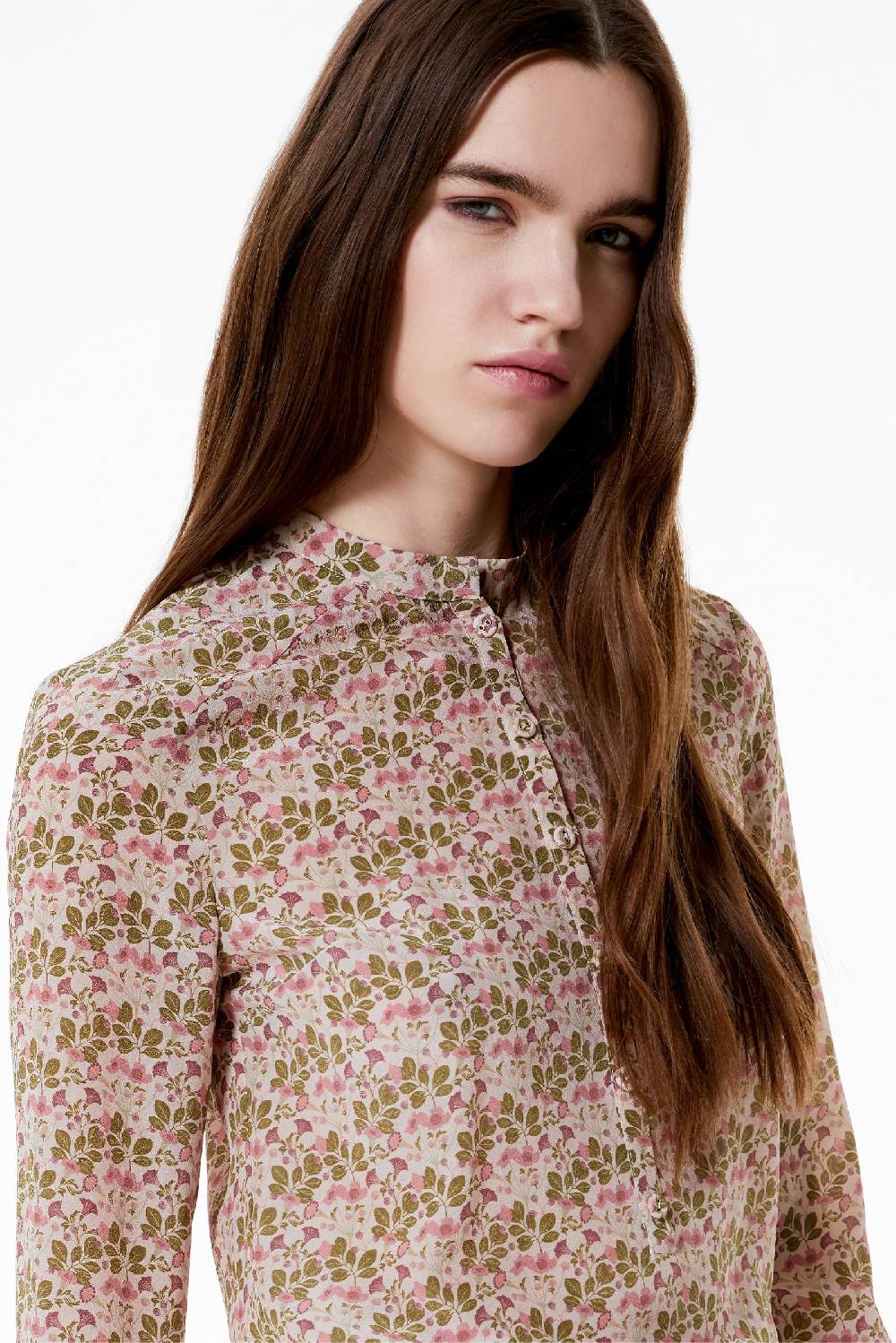 Kristina Ti LIVIA - Silk shirt Poem Economico
