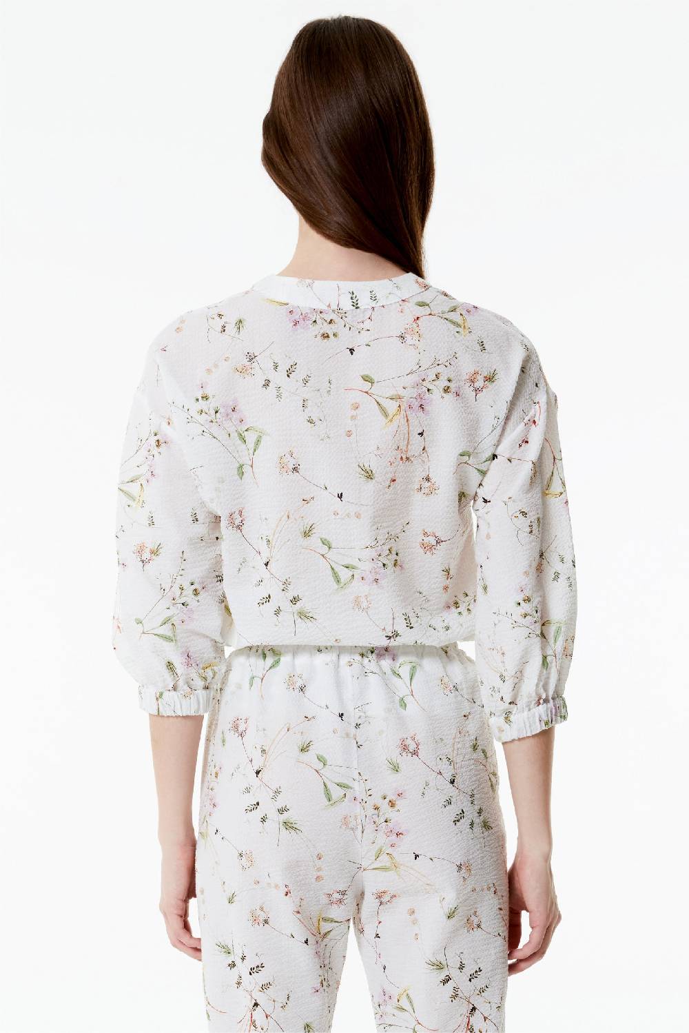 Kristina Ti PAOLA - Round neck blouse Purity Hotsell
