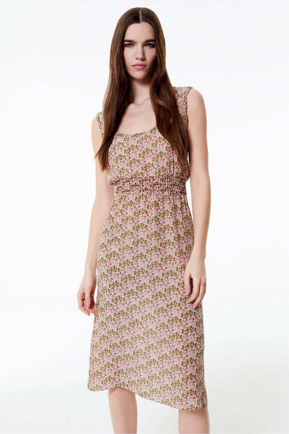 Kristina Ti LAVINIA - Silk dress Poem Vendite Flash