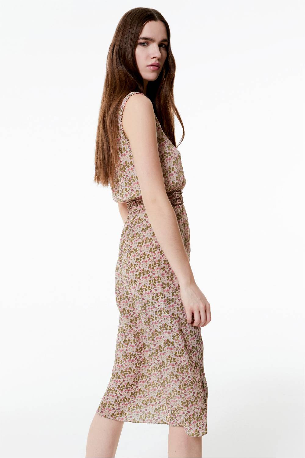 Kristina Ti LAVINIA - Silk dress Poem Vendite Flash