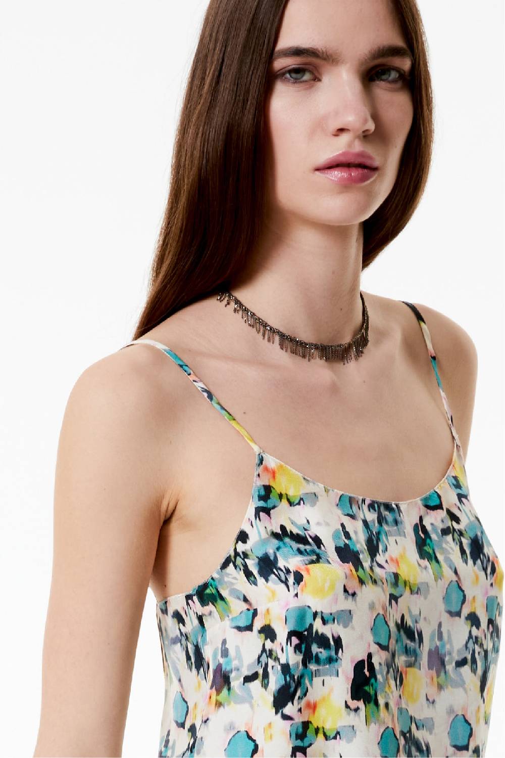 Kristina Ti GEORGIA - Silk top Watercolor Negozio