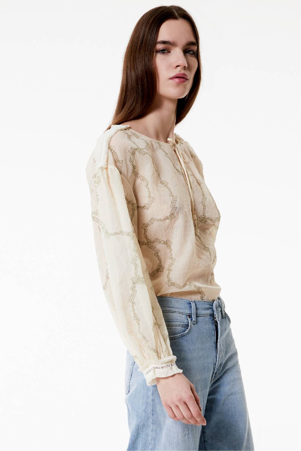 Kristina Ti KIM - Blouse with laces Grace Promozione