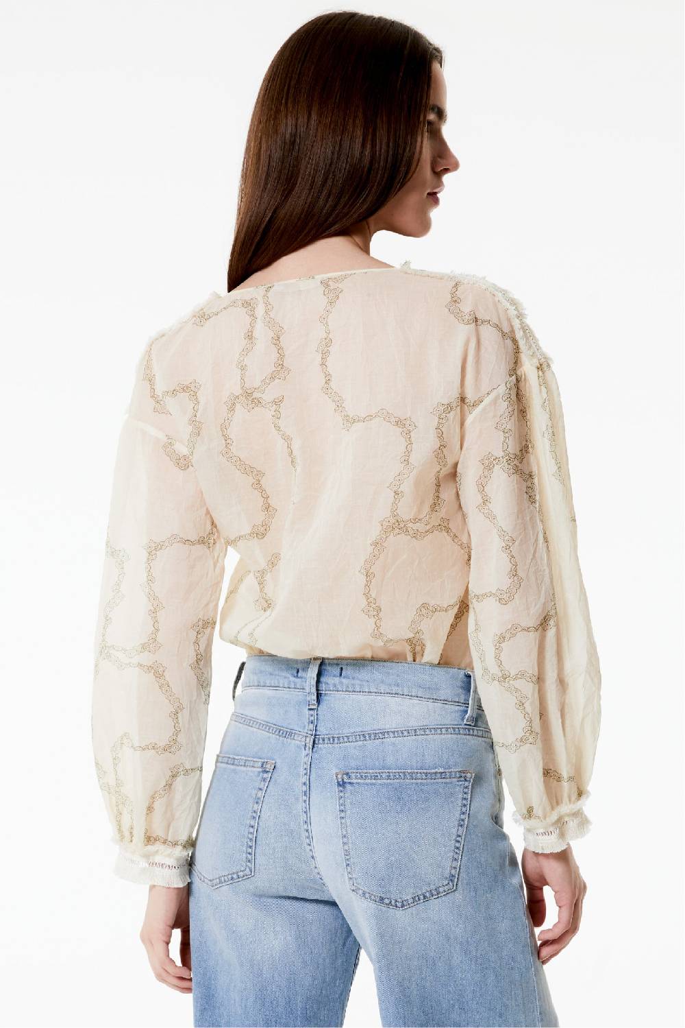 Kristina Ti KIM - Blouse with laces Grace Promozione