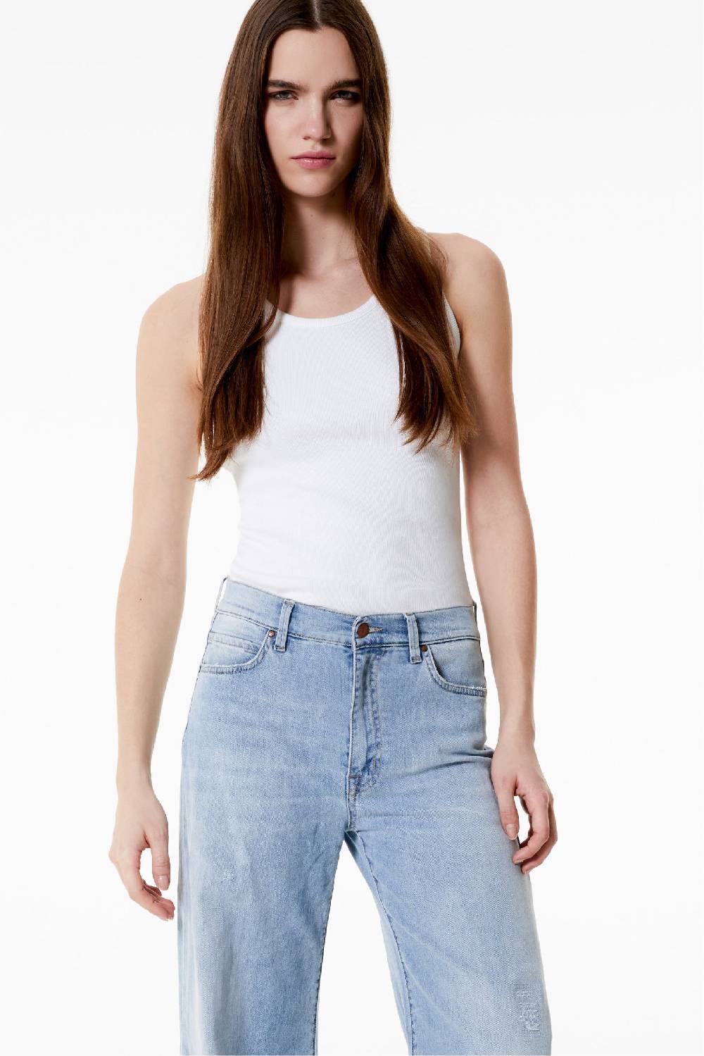 Kristina Ti MARZIA - Tank top Arabesque Spedizione Gratuita