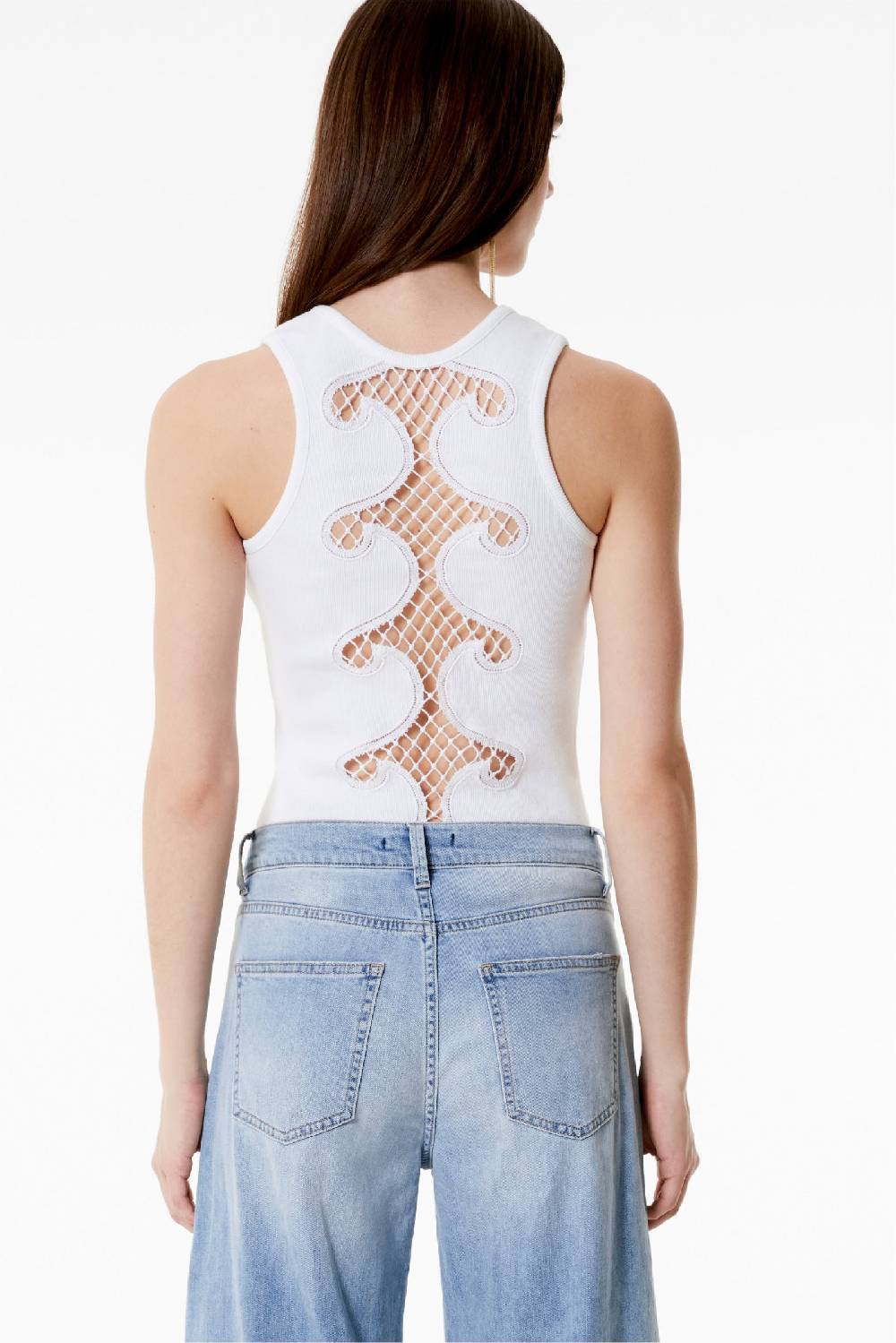 Kristina Ti MARZIA - Tank top Arabesque Spedizione Gratuita