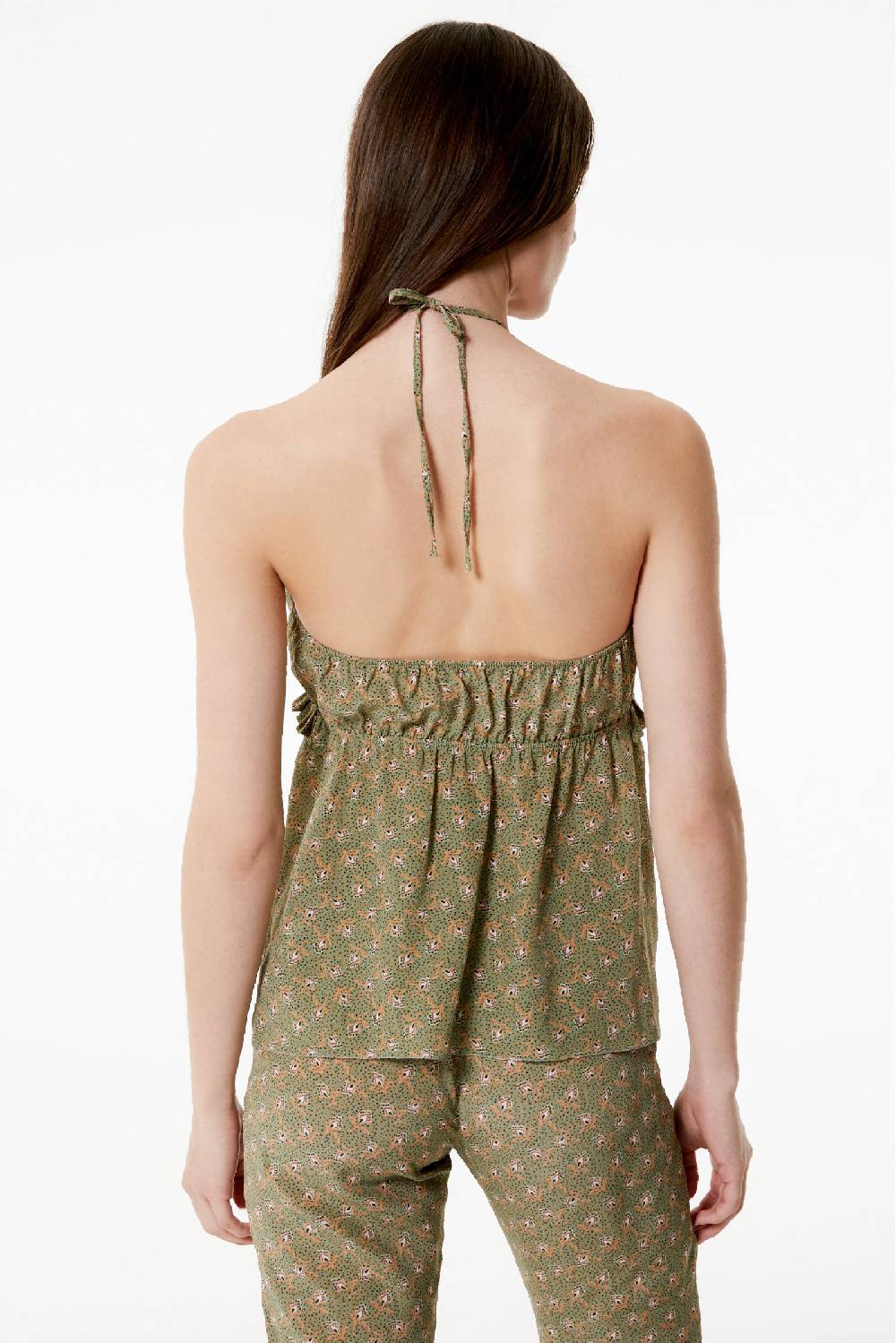 Kristina Ti LUCY - Lace-up top Woods Soddisfazione Garantita