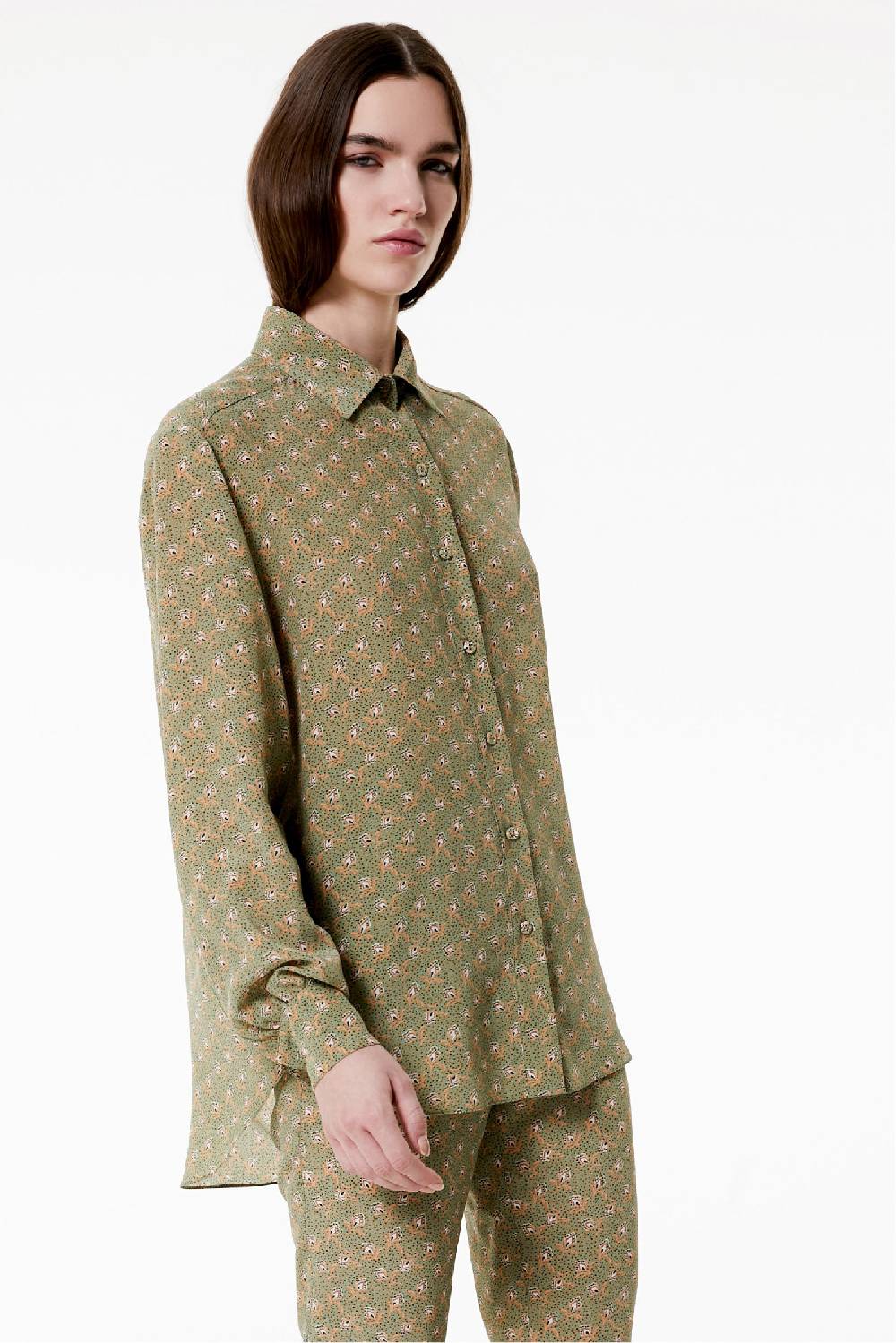 Kristina Ti VALENTINA - Men's shirt Woods Negozi Online