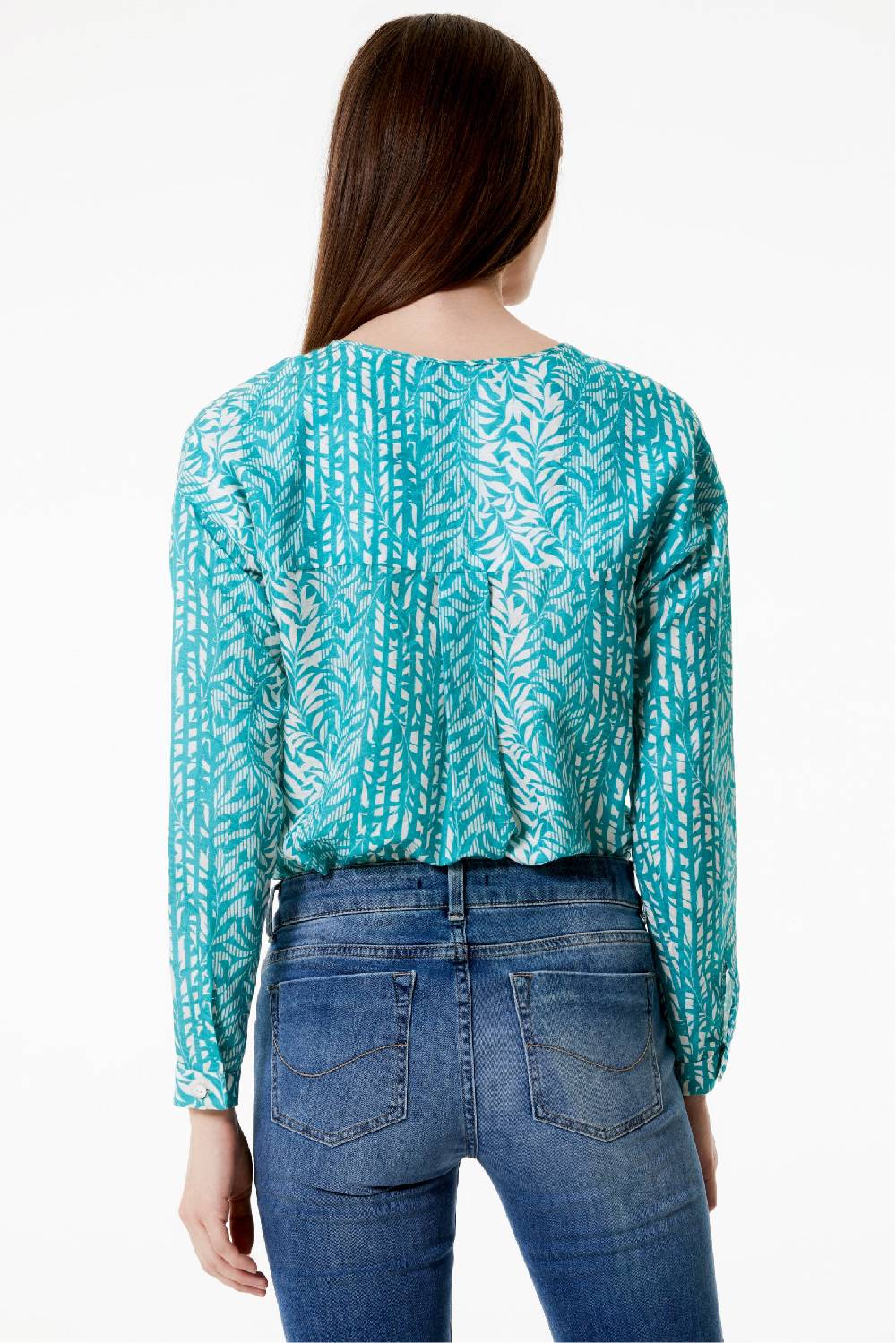Kristina Ti IRMA - Blouse with laces Bamboo Promozione Limitata