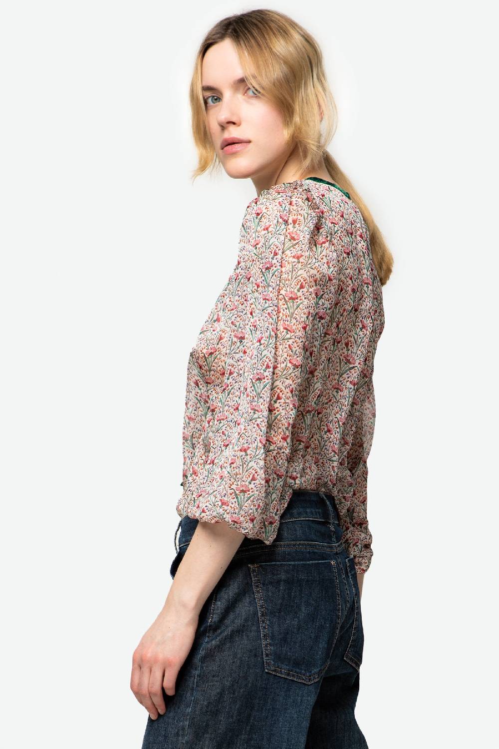 Kristina Ti GABRIELLA - Boho-chic jewel blouse Affare Del Giorno