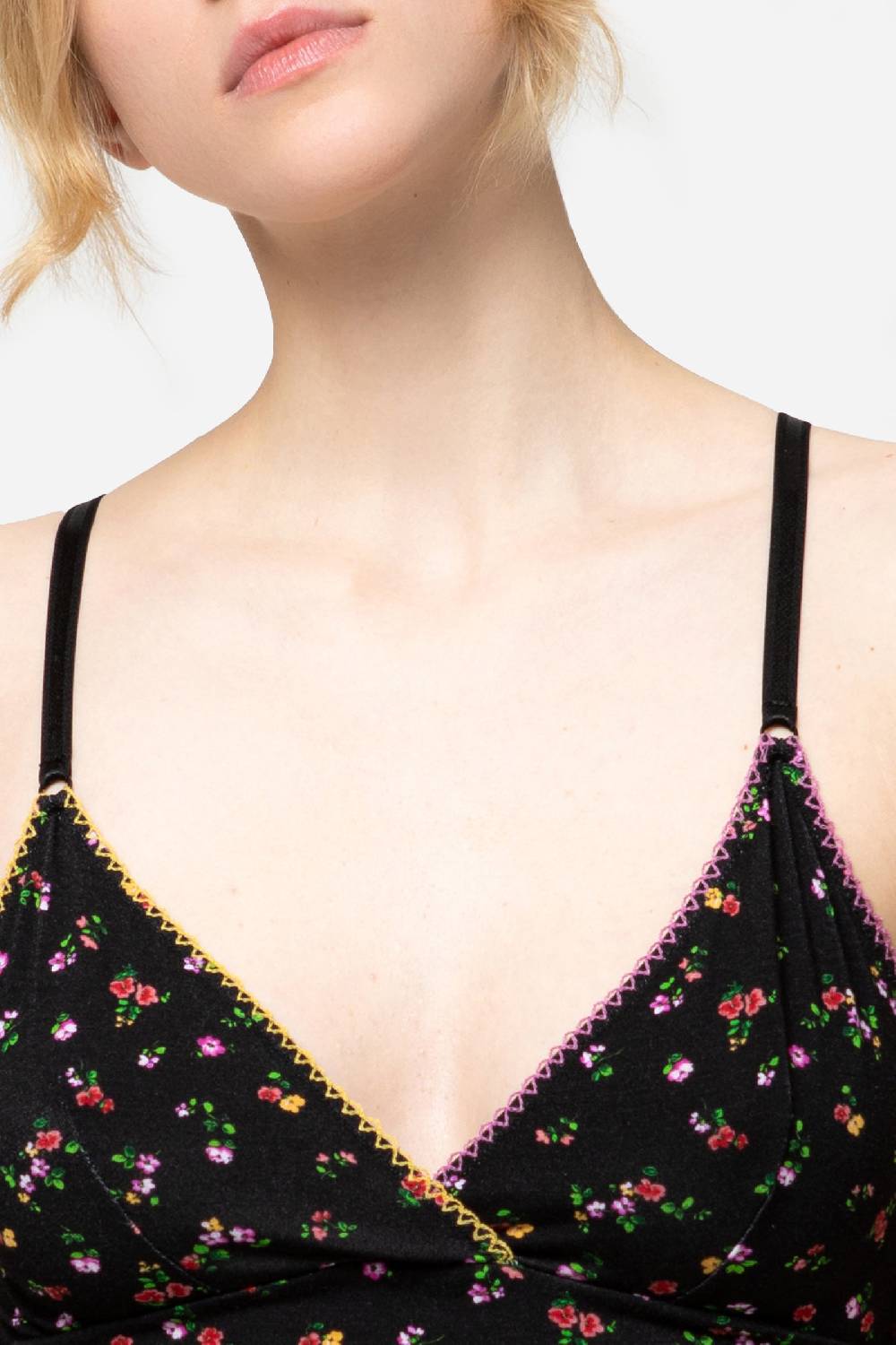 Kristina Ti RITA - Microfloral top in jersey Sconto