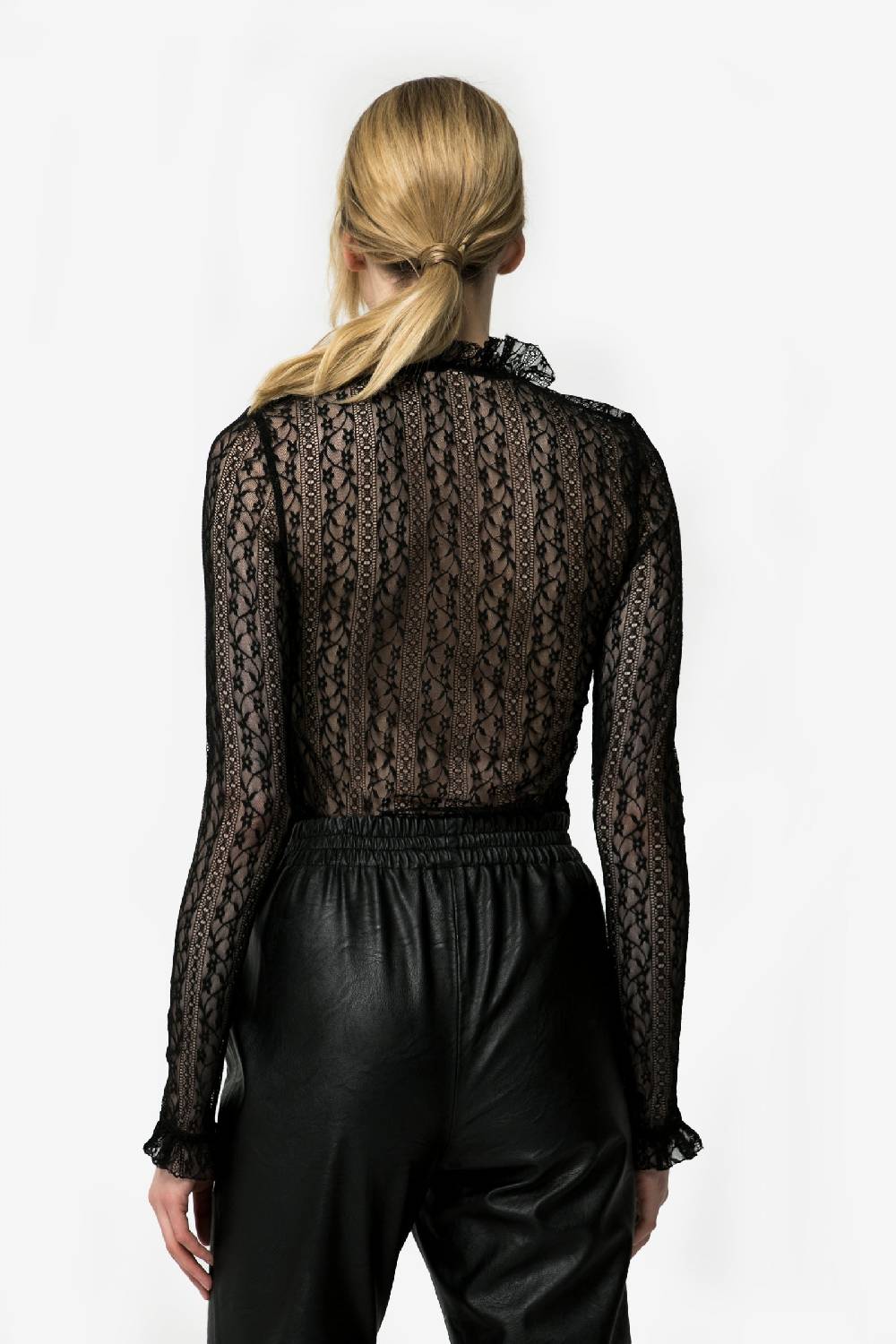 Kristina Ti BENEDETTA - Undress lace shirt Italy