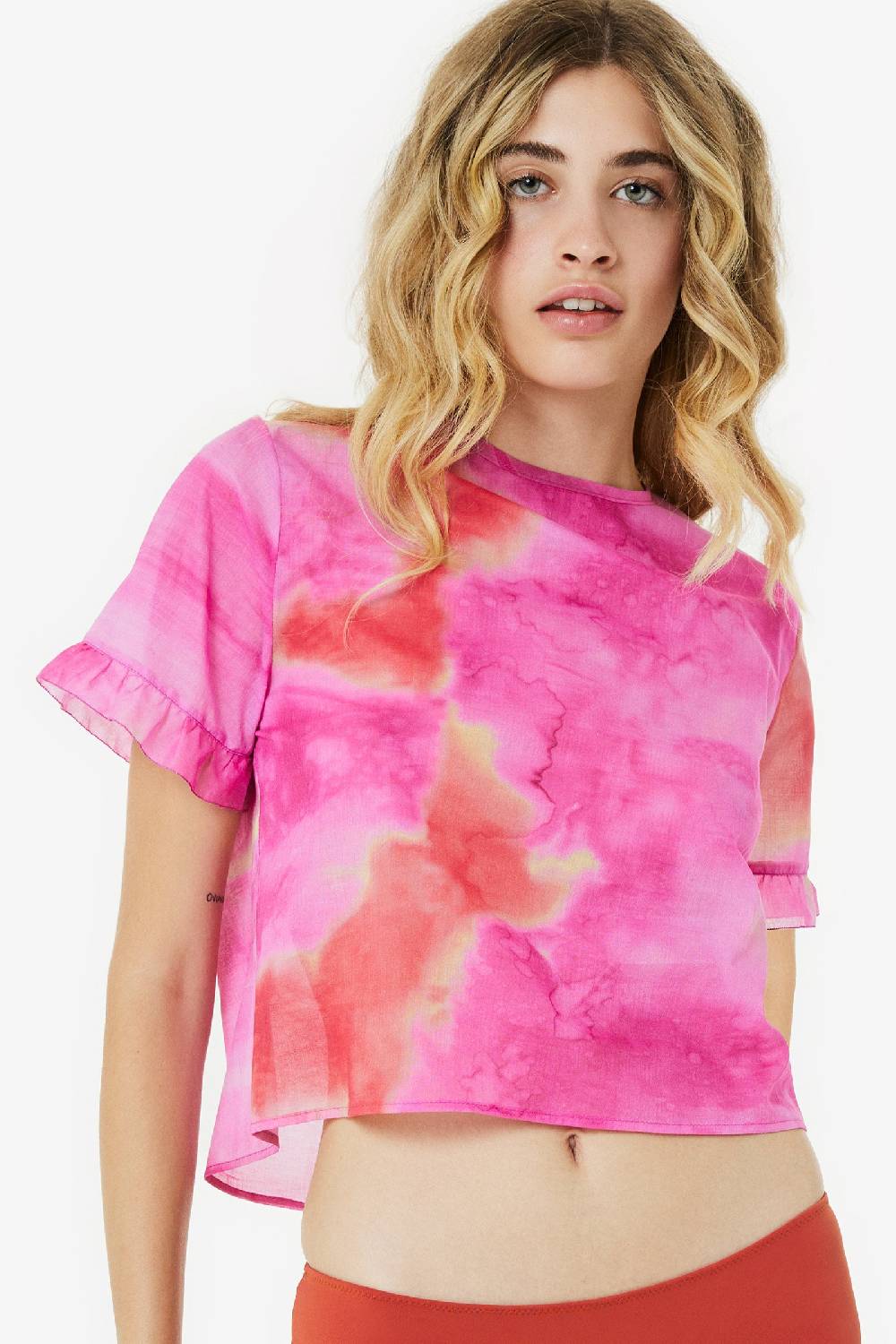 Kristina Ti PETRA - T-shirt Shadows Vendita Economica