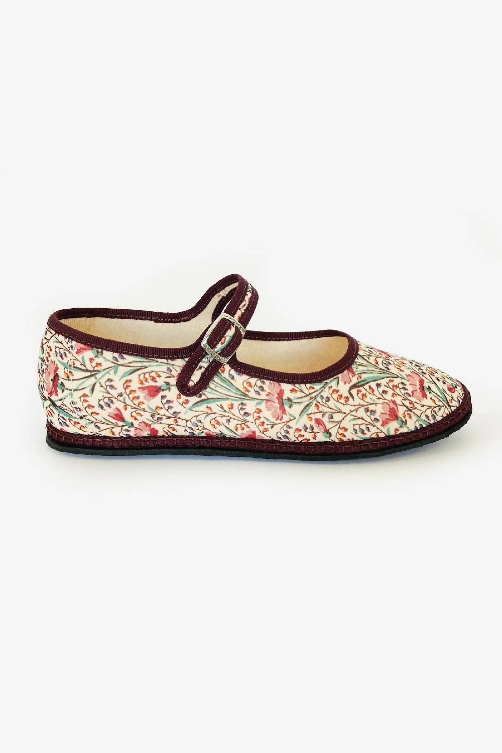 Kristina Ti IRIS - Silk Mary Jane slipper Italy