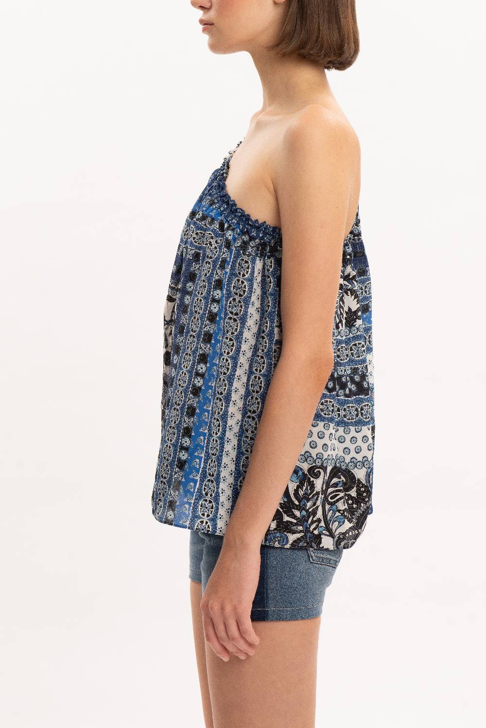 Kristina Ti CLARA - One shoulder blouse Vintage Novità