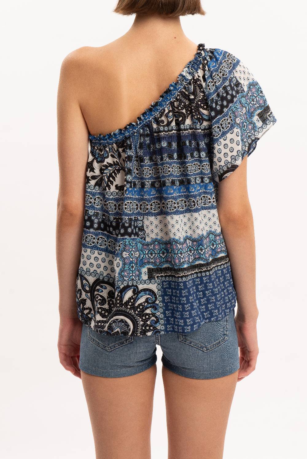 Kristina Ti CLARA - One shoulder blouse Vintage Novità