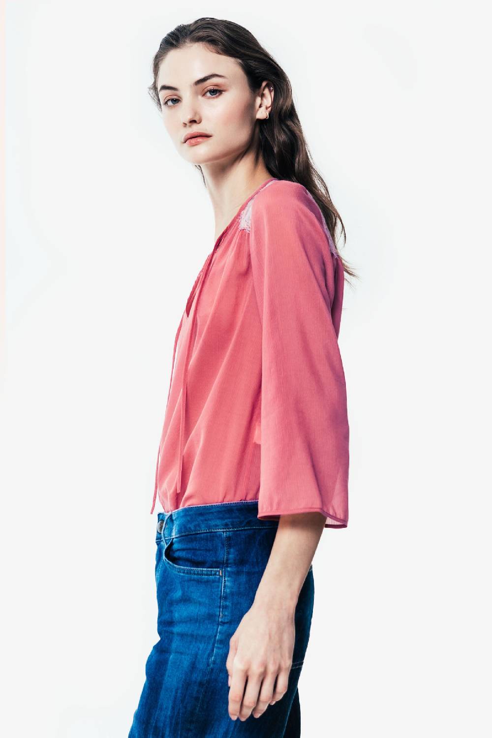 Kristina Ti SOFIA - Blouse with lace Nuova